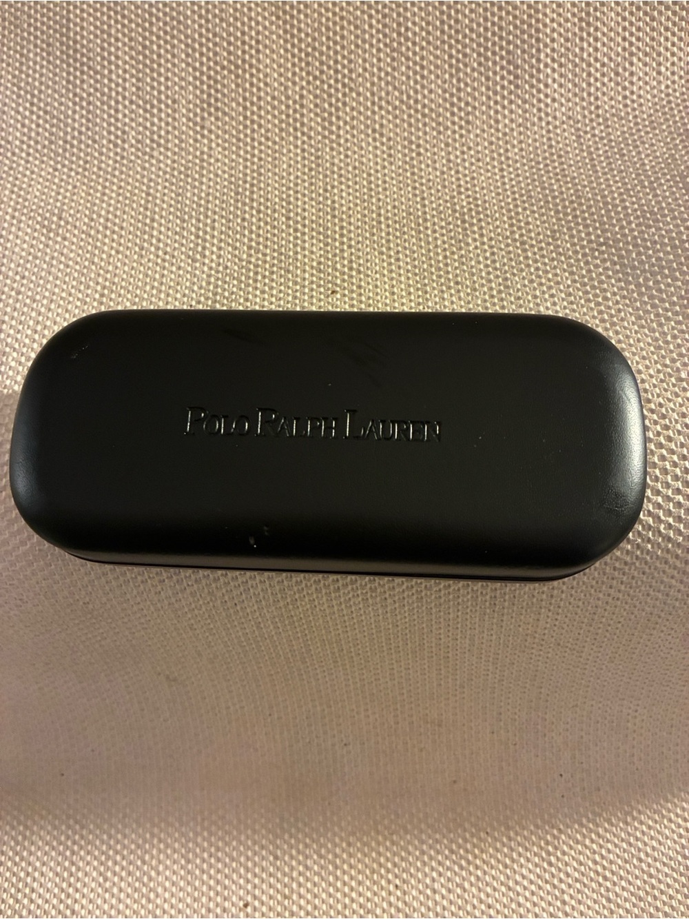 Polo by Ralph Lauren Hard Shell Black Eyewear Case-from optical dispensery